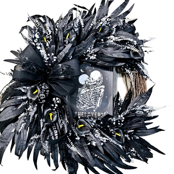 Tarot Card Halloween wreath - Picture 7 of 13